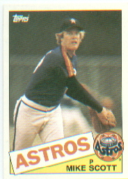 1985 Topps Baseball Cards      017      Mike Scott